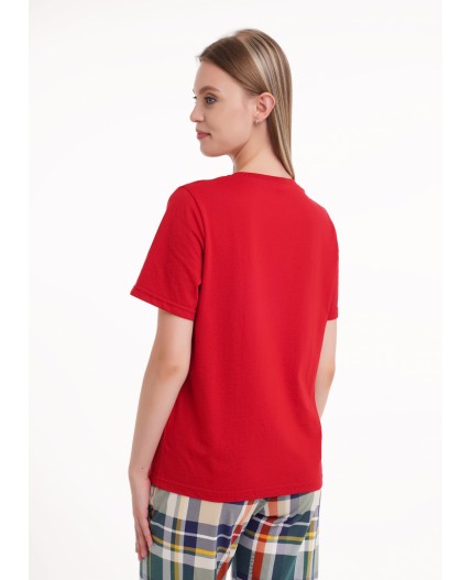 CLE LF15-1194 Футболка жен., красный