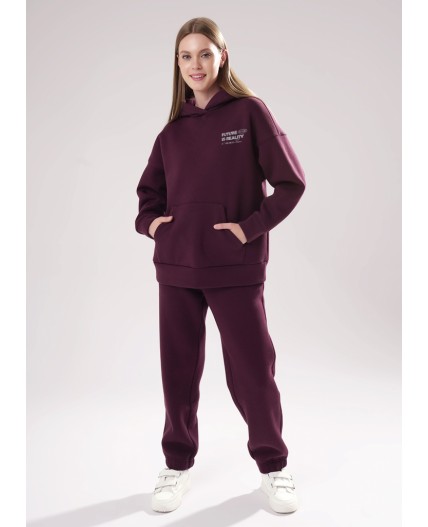 CLE LH15-106 Джемпер жен., т.бордовый