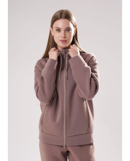 CLE LJ15-106 Куртка жен., кофейный