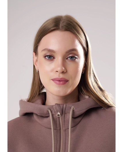 CLE LJ15-106 Куртка жен., кофейный