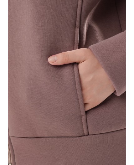 CLE LJ15-106 Куртка жен., кофейный