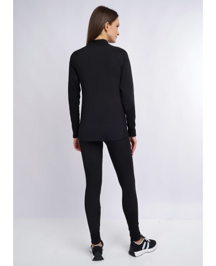 CLE LL020 Лосины жен.термо, чёрный