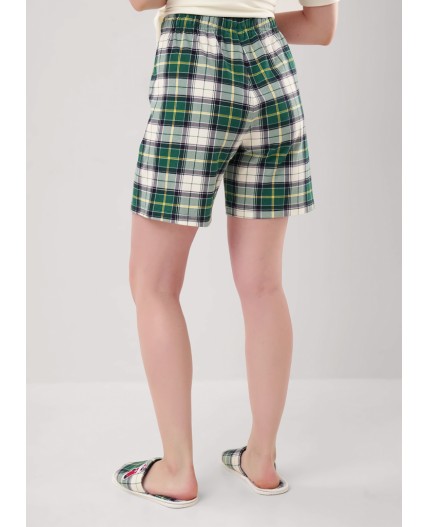 CLE LP15-1199/1 Пижама жен. Новогоднее чудо, молочный/т.зелёный