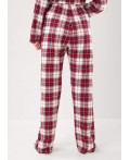 CLE LP15-1199/5 Пижама жен. Новогоднее чудо, красный/молочный