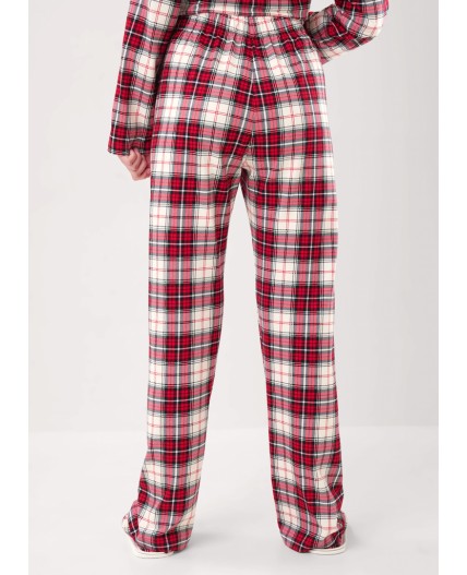 CLE LP15-1199/5 Пижама жен. Новогоднее чудо, красный/молочный