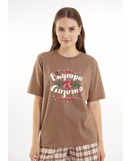 CLE LP15-1200/1 Набор одежды жен. Пихта, коричневый/молочный