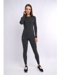 CLE LPK017к Комплект жен.ТЕРМО, т.серый/молочный