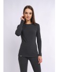 CLE LPK017к Комплект жен.ТЕРМО, т.серый/молочный