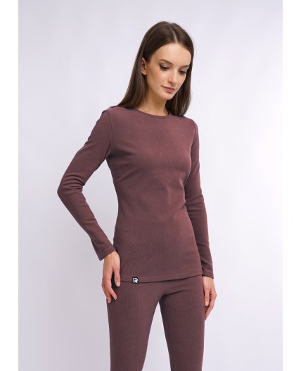 CLE LPK017к Комплект жен.ТЕРМО, т.бордовый/молочный