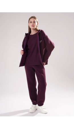 CLE LTR15-106 Брюки жен., т.бордовый