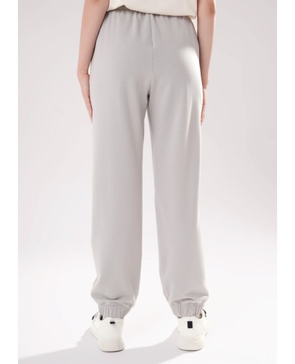 CLE LTR15-106/1 Брюки жен. Футер тёплый ОЗ25, серый