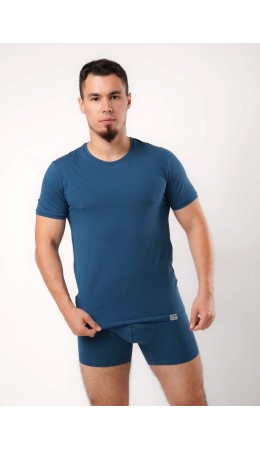 CLE MF608311 Фуфайка муж модал, т.синий