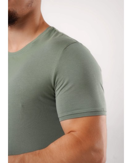 CLE MF608311 Фуфайка муж модал, зелёный