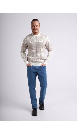 CLE MSW440940 Джемпер муж., молочный/бежевый
