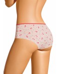 CLE SH1199/2 Трусы жен. Новогоднее чудо, св.бежевый/молочный