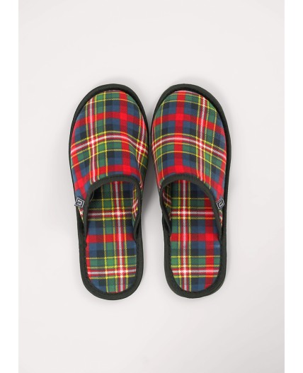 CLE SM450711 Пантолеты муж. домаш., т.синий/красный