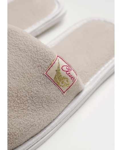 CLE SW15-103C Пантолеты жен. домаш., бежевый