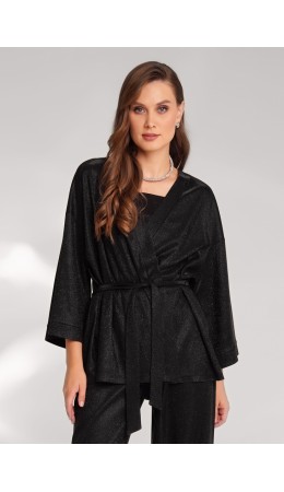 CLE Блузка жен. 157030/193я, чёрный