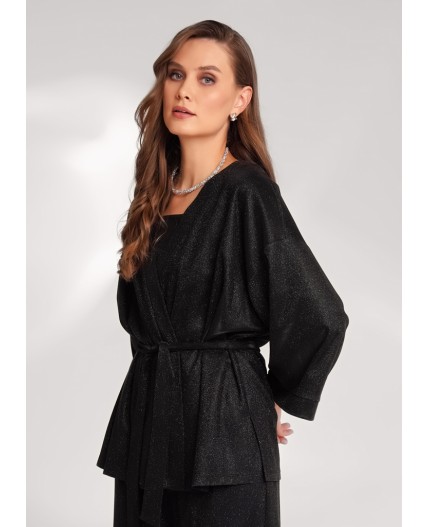 CLE Блузка жен. 157030/193я, чёрный
