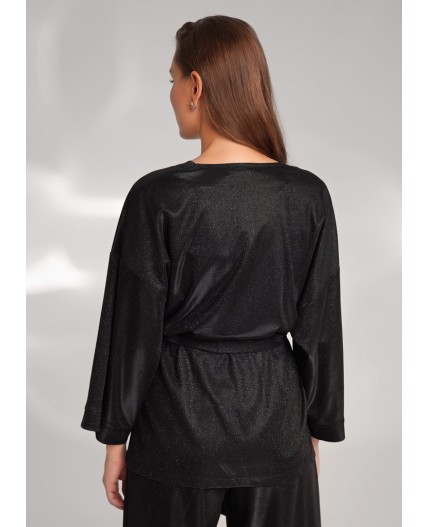 CLE Блузка жен. 157030/193я, чёрный
