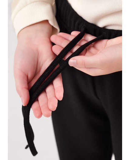 CLE Брюки дев. 757261/27рв, чёрный