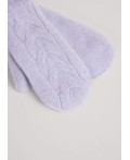 CLE Варежки жен. 413379паш, св.сиреневый