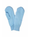 CLE Варежки жен. 444286ак флис, голубой