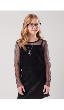 CLE Джемпер дев. 757245/26кд, чёрный