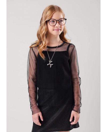 CLE Джемпер дев. 757245/26кд, чёрный