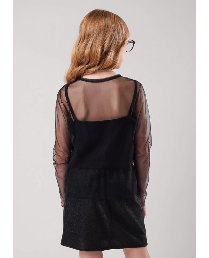 CLE Джемпер дев. 757245/26кд, чёрный