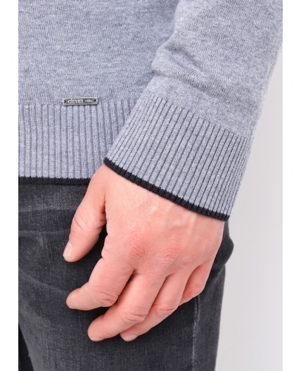 CLE Джемпер муж. 602806х, меланж серый