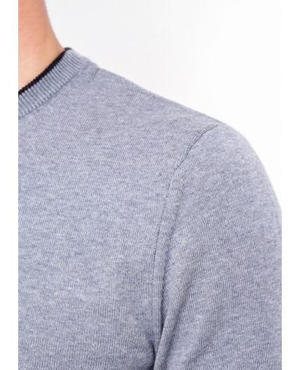 CLE Джемпер муж. 602807х, меланж серый