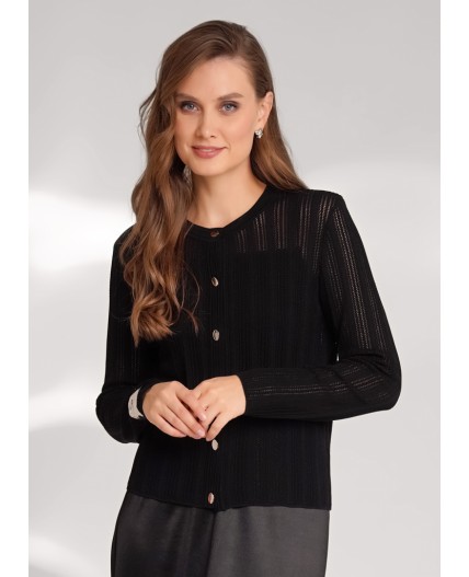 CLE Жакет жен. 154590/193вн, чёрный