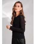 CLE Жакет жен. 154590/193вн, чёрный
