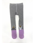 CLE Колготки дет.КД190 68-86 ясли дев, меланж серый