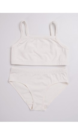 CLE Набор бельевой дев. GSET5686, молочный