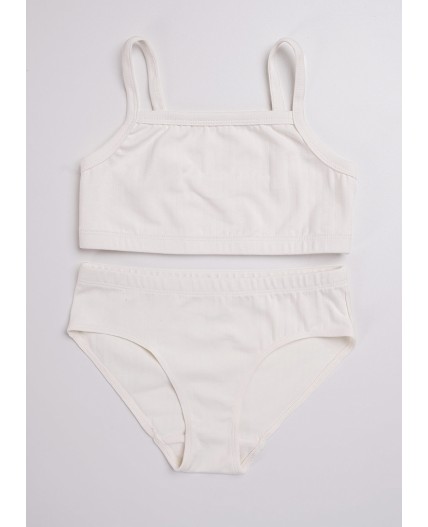 CLE Набор бельевой дев. GSET5686, молочный