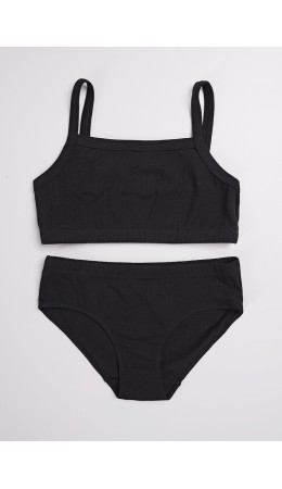 CLE Набор бельевой дев. GSET5688, чёрный