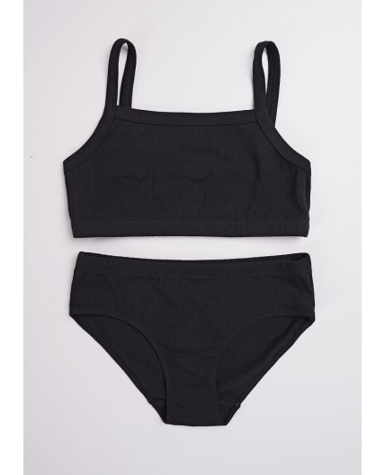 CLE Набор бельевой дев. GSET5688, чёрный