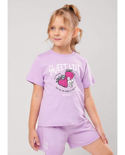 CLE Набор одежды дев. 759579кд_п2, св.фиолетовый