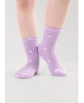 CLE Носки дет.В1002 16-18,18-20 market line дев, св.фиолетовый