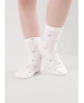 CLE Носки дет.В1002 20-22,22 market line дев, белый