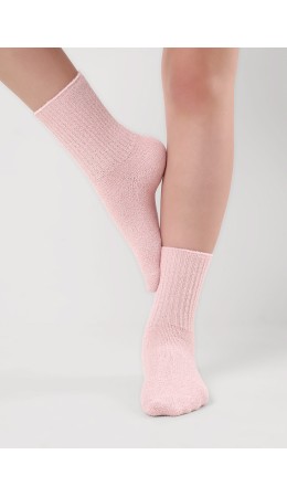 CLE Носки жен.Д969Т травка fashion, св.розовый