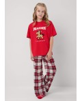 CLE Пижама дев. 759526/29кд_п, красный