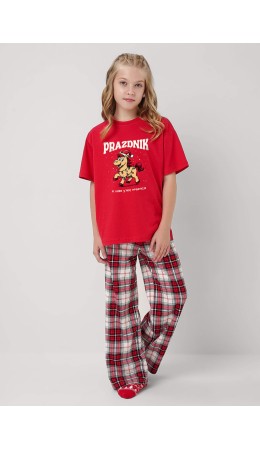 CLE Пижама дев. 759526/29кд_п, красный