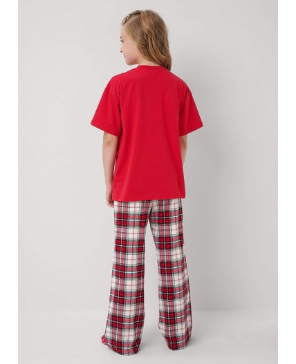 CLE Пижама дев. 759526/29кд_п, красный
