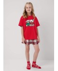 CLE Пижама дев. 759555/29кд_п, красный