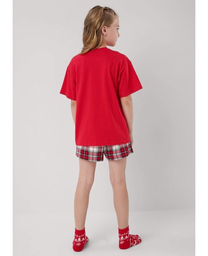 CLE Пижама дев. 759555/29кд_п, красный