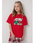 CLE Пижама дев. 759555/29кд_п, красный