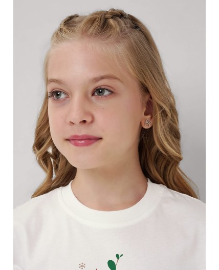 CLE Пижама дев. 759555/29кд_п, молочный